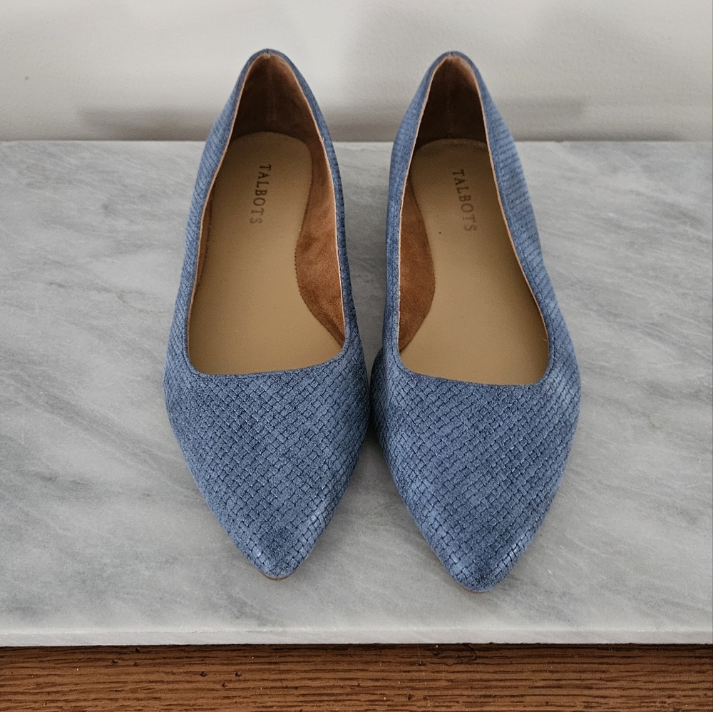 Talbots Blue Flats